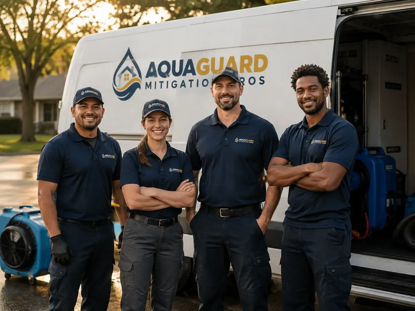 Water Damage Mitigation company in Pine Prairie, LA